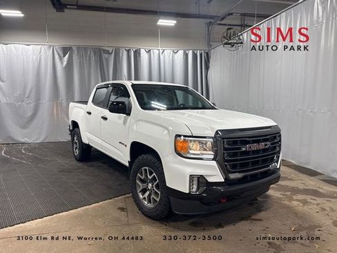 Certified 2021 GMC Canyon AT4 w/ Driver Alert Package image 1