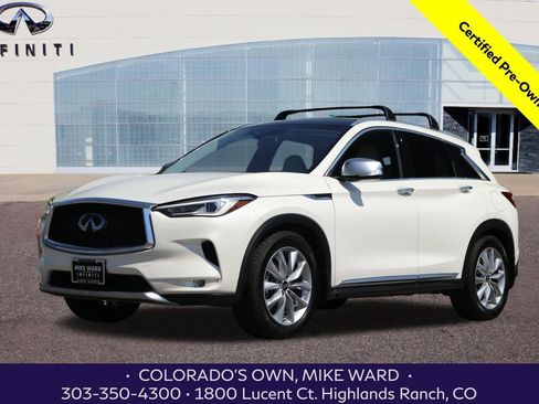 Certified 2020 INFINITI QX50 Luxe w/ Navigation Package image 1
