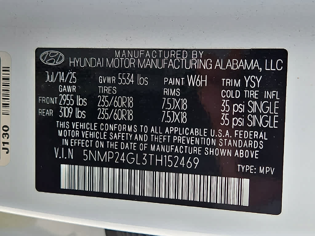 Used 2026 Hyundai Santa Fe SEL FWD image 27