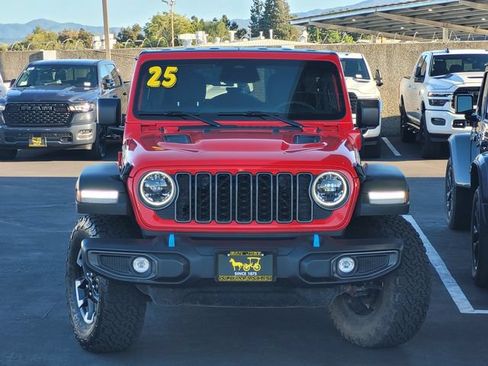 Certified 2025 Jeep Wrangler Unlimited Rubicon 4xe w/ Convenience Group AWD/4WD image 2