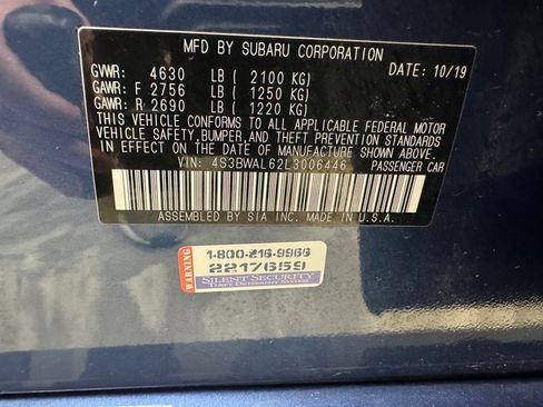 Used 2020 Subaru Legacy Limited image 30