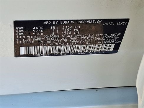 Used 2025 Subaru Legacy Premium image 22