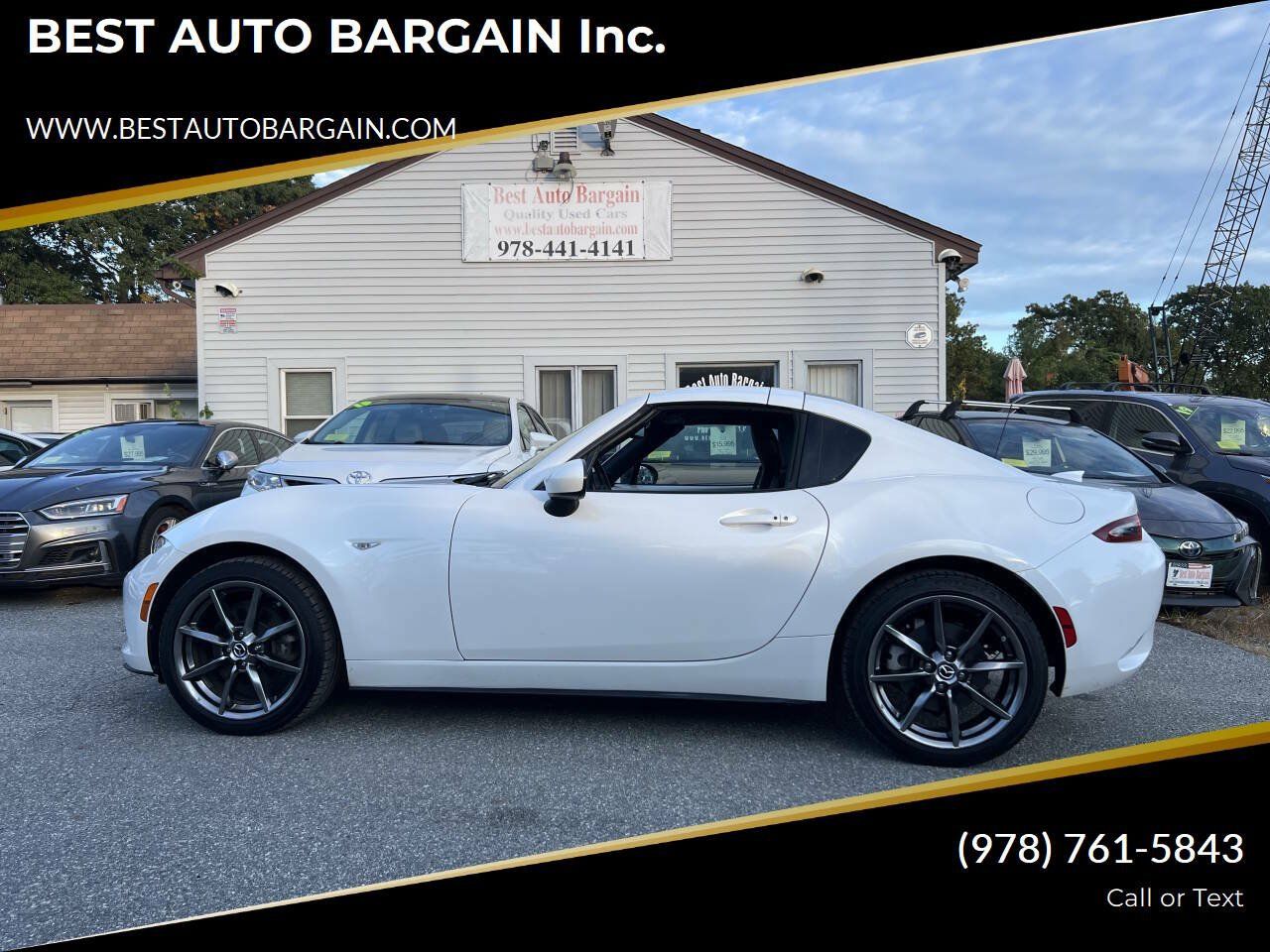Used 2020 MAZDA MX-5 Miata RF Grand Touring RWD image 1