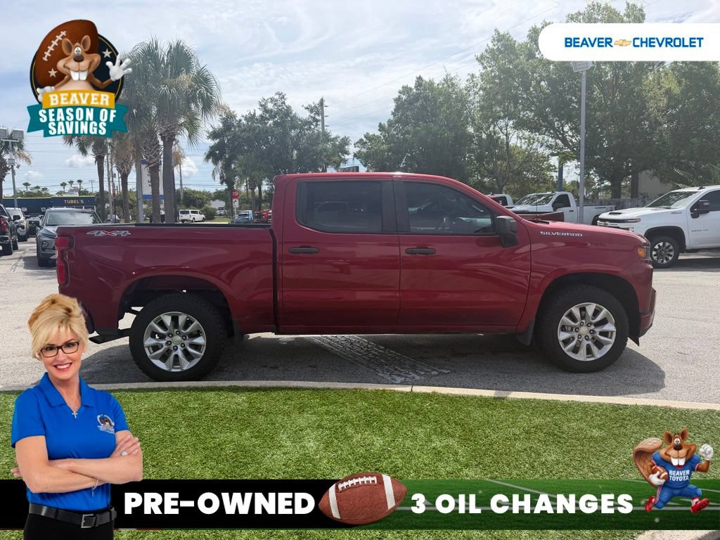 Used 2021 Chevrolet Silverado 1500 Custom AWD/4WD image 3