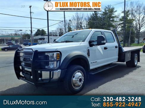 Used 2019 Ford F550 4x4 Crew Cab Super Duty w/ Power Equipment Group image 1