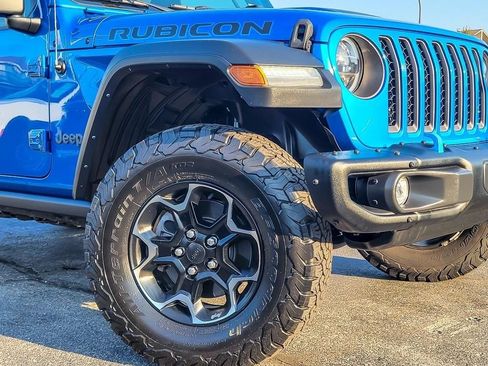 Used 2021 Jeep Wrangler Unlimited Rubicon 4xe w/ Steel Bumper Group image 4