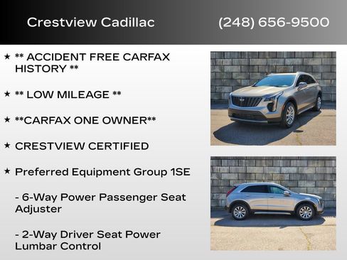 Certified 2022 Cadillac XT4 Premium Luxury w/ Enhanced Visibility Package image 6