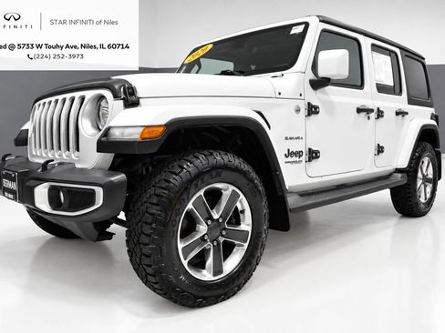 Used 2020 Jeep Wrangler Unlimited Sahara AWD/4WD image 1