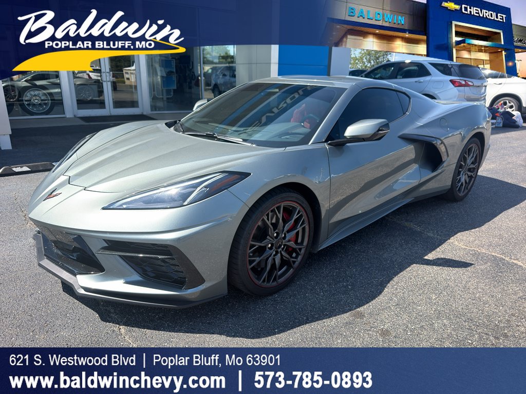 Used 2024 Chevrolet Corvette Stingray Coupe w/ Z51 Performance Package RWD image 1
