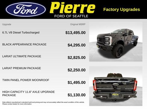 New 2026 Ford F250 Lariat w/ Black Appearance Package image 13
