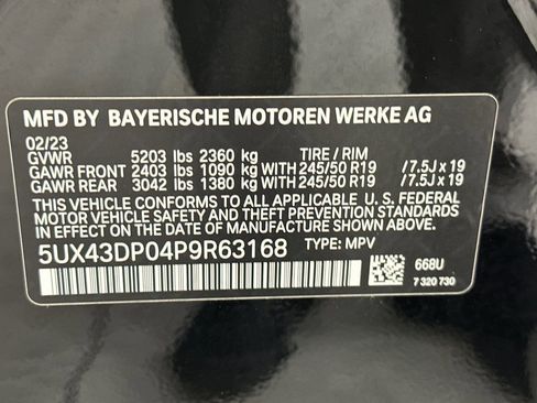 Used 2023 BMW X3 sDrive30i w/ Convenience Package RWD image 26
