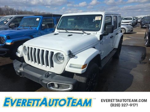 Used 2021 Jeep Wrangler Unlimited Sahara w/ Dual Top Group image 1