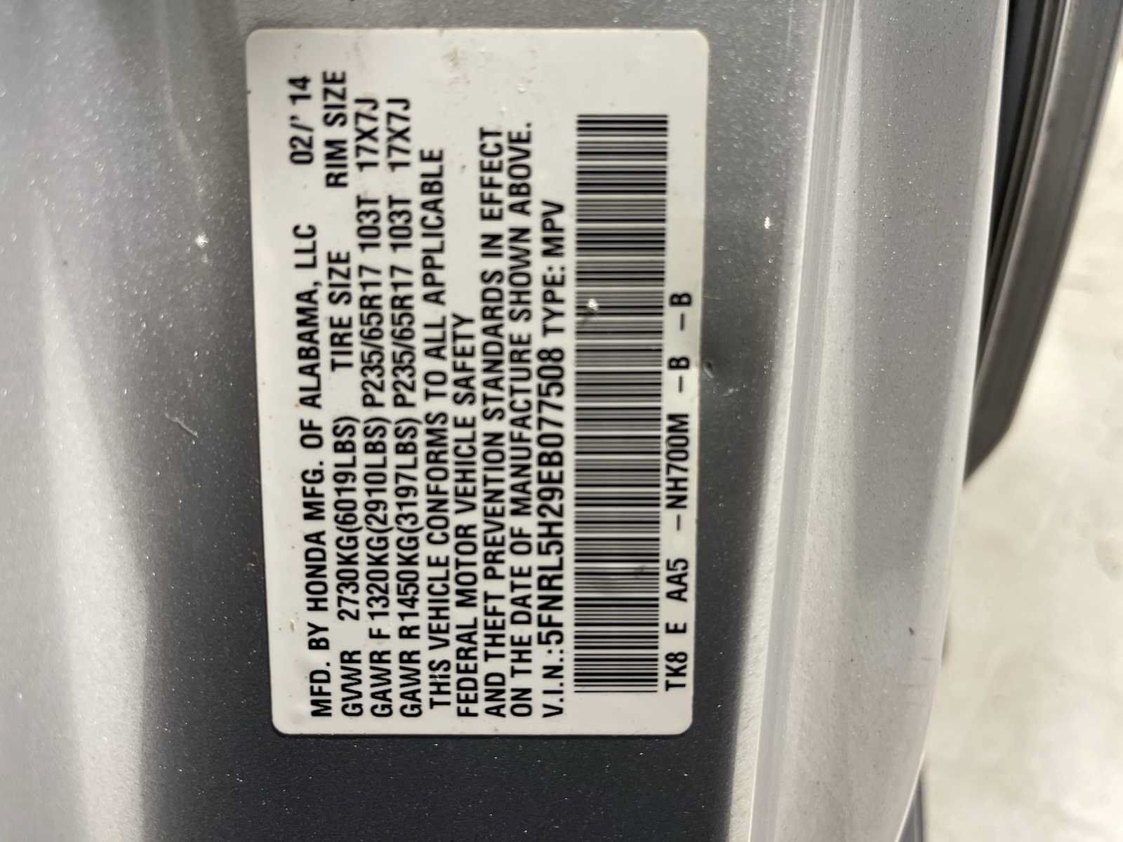 Used 2014 Honda Odyssey LX image 21