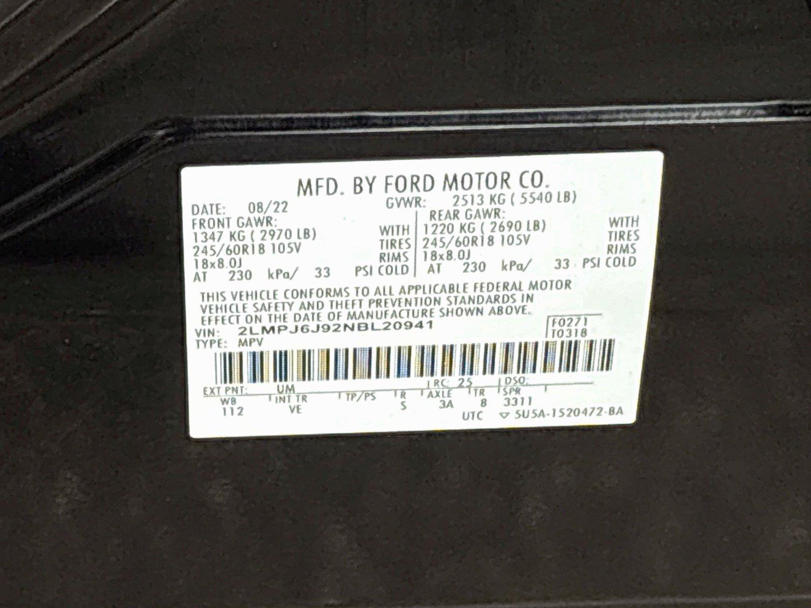 Used 2022 Lincoln Nautilus FWD image 31