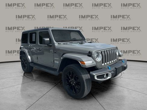Used 2022 Jeep Wrangler Unlimited Sahara 4xe w/ Safety Group image 7