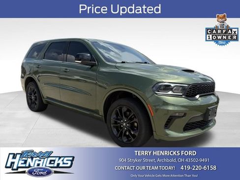 Used 2021 Dodge Durango GT w/ Trailer Tow Group IV AWD/4WD image 1