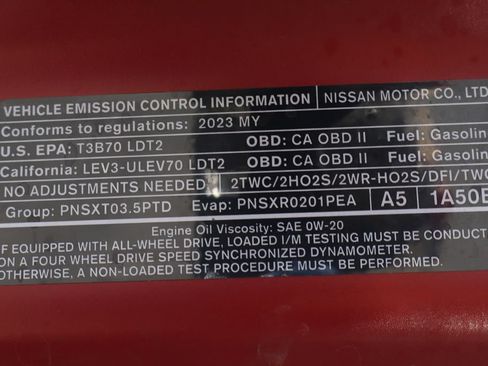 Used 2023 Nissan Pathfinder Rock Creek AWD/4WD image 15