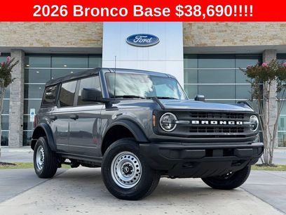 New 2026 Ford Bronco 4-Door