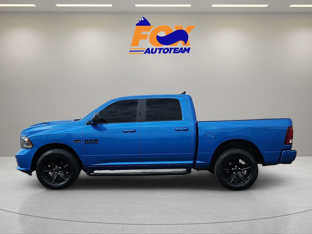 Used 2018 RAM 1500 Sport w/ Hydro Blue Sport Package AWD/4WD image 2