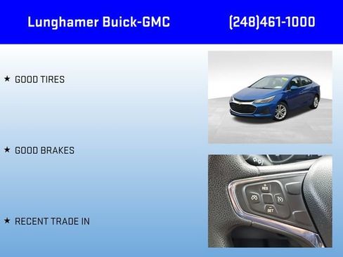 Used 2019 Chevrolet Cruze LT FWD image 6