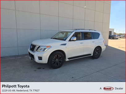 Used 2019 Nissan Armada Platinum w/ Captain's Chairs Package