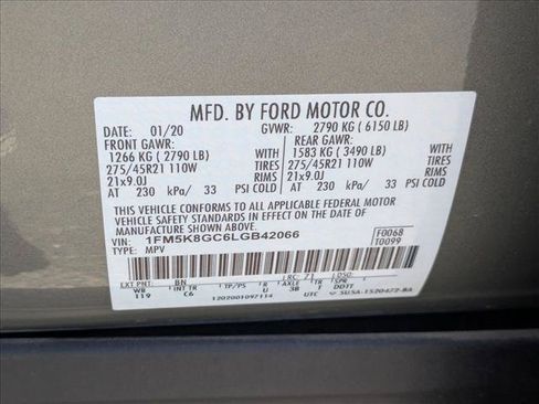 Used 2020 Ford Explorer ST w/ ST Street Pack AWD/4WD image 27