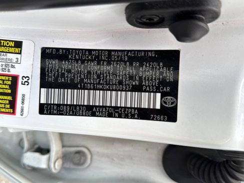 Used 2019 Toyota Camry XSE image 23