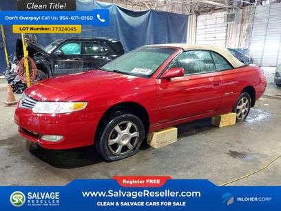 Used 2002 Toyota Solara Convertible