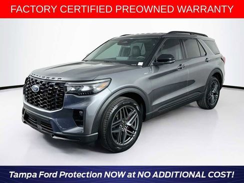 Certified 2025 Ford Explorer ST-Line w/ ST-Line Street Pack AWD/4WD image 1