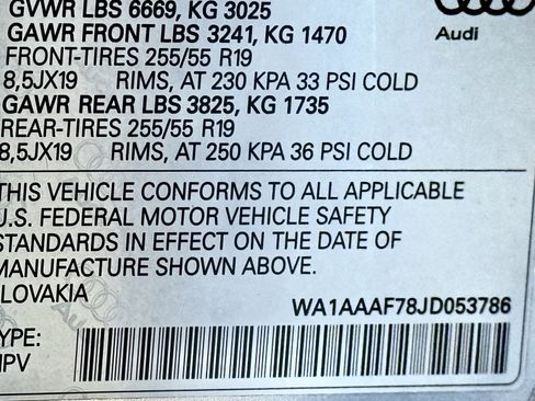 Used 2018 Audi Q7 3.0T Premium image 53