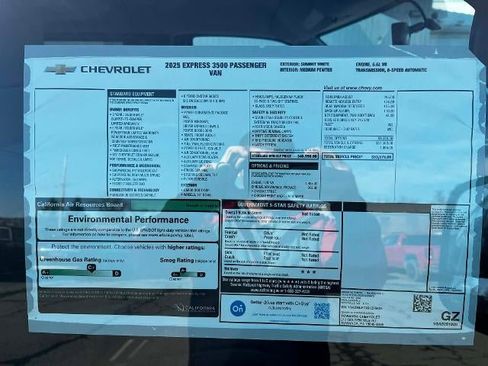 New 2025 Chevrolet Express 3500 LS w/ Chrome Appearance Package image 8
