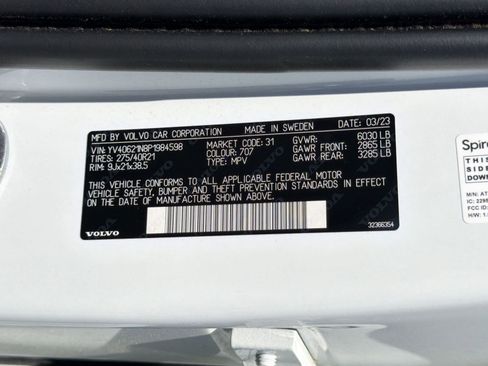 Certified 2023 Volvo XC90 B6 Plus image 20