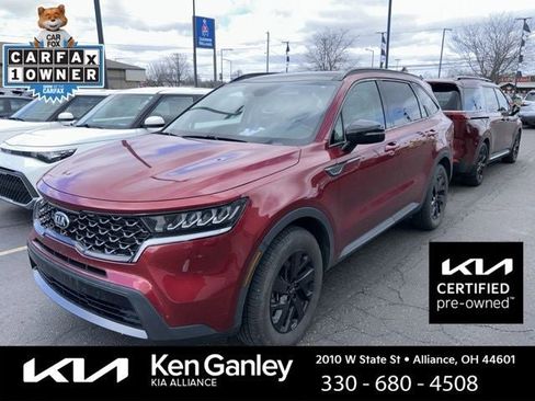 Certified 2021 Kia Sorento S w/ Panoramic Sunroof Package image 1