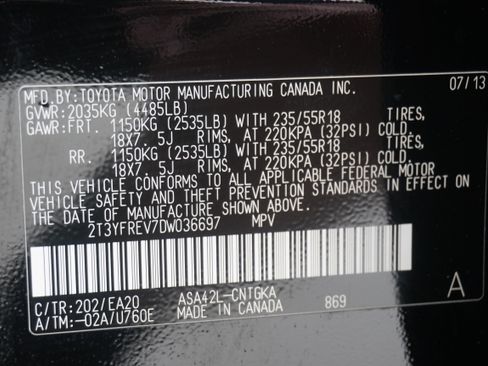 Used 2013 Toyota RAV4 Limited FWD image 33