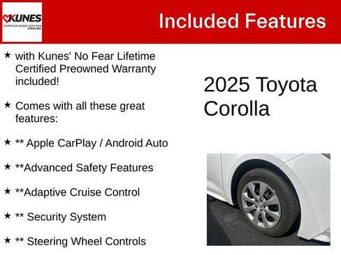 Used 2025 Toyota Corolla LE FWD image 4