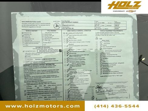 Used 2018 Chevrolet Equinox LT image 32