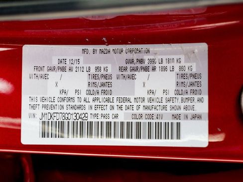 Used 2016 MAZDA CX-3 Grand Touring image 55