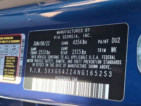 Used 2022 Kia K5 GT-Line image 26