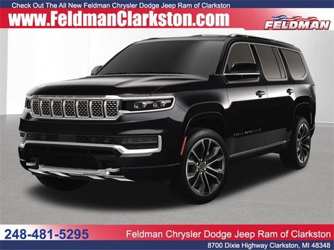 New 2023 Jeep Grand Wagoneer Series III w/ Rear Seat Video Group 1 image 1