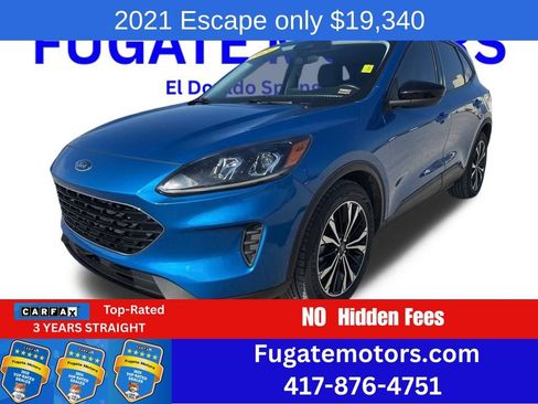 Used 2021 Ford Escape SE w/ SE Sport Appearance Package image 1