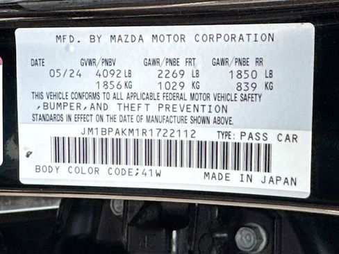 Used 2024 MAZDA MAZDA3 s FWD image 35