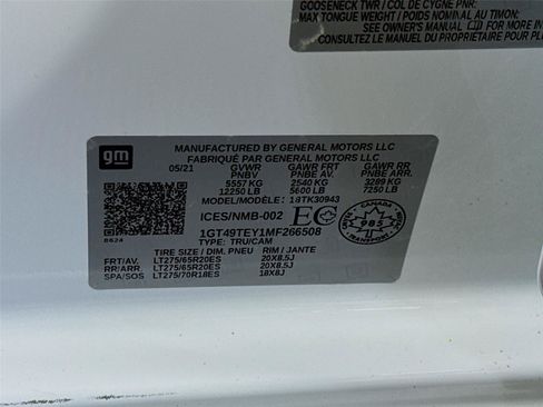 Used 2021 GMC Sierra 3500 SLE w/ Gooseneck/5TH Wheel Package AWD/4WD image 22