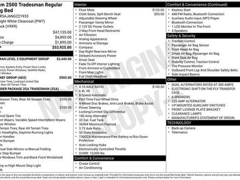 Used 2022 RAM 2500 Tradesman image 15