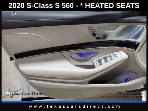 Used 2020 Mercedes-Benz S 560 4MATIC Sedan image 8