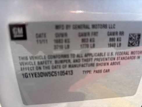Used 2012 Chevrolet Corvette Convertible w/ Battery Protection Package RWD image 47
