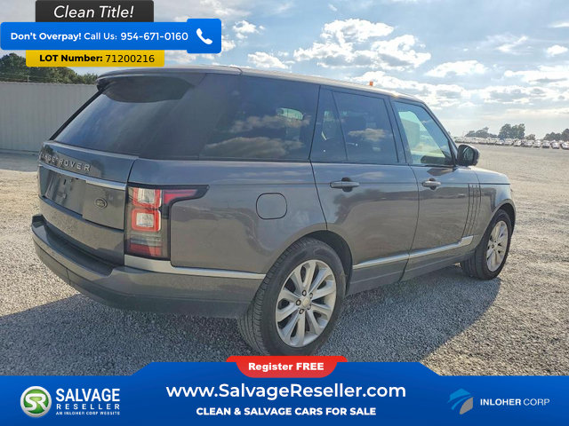 Used 2014 Land Rover Range Rover HSE AWD/4WD image 4