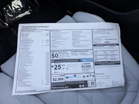 New 2026 BMW X5 sDrive40i w/ M Sport Package image 18