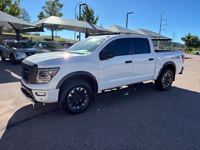 Used 2021 Nissan Titan PRO-4X w/ Pro-4x Utility Package AWD/4WD image 3