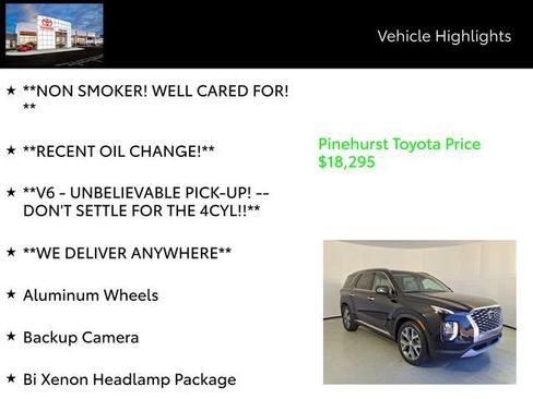 Used 2020 Hyundai Palisade SEL w/ Premium Package image 19