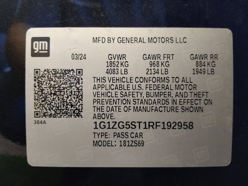 Used 2024 Chevrolet Malibu RS FWD image 33
